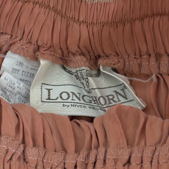 Longhorn Pleated Maxi Skirt - Soft Dusty Rose - Picture 4 of 6